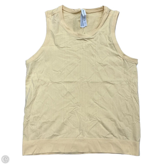 Athletic Tank Top By Athleta In Yellow, Size: S