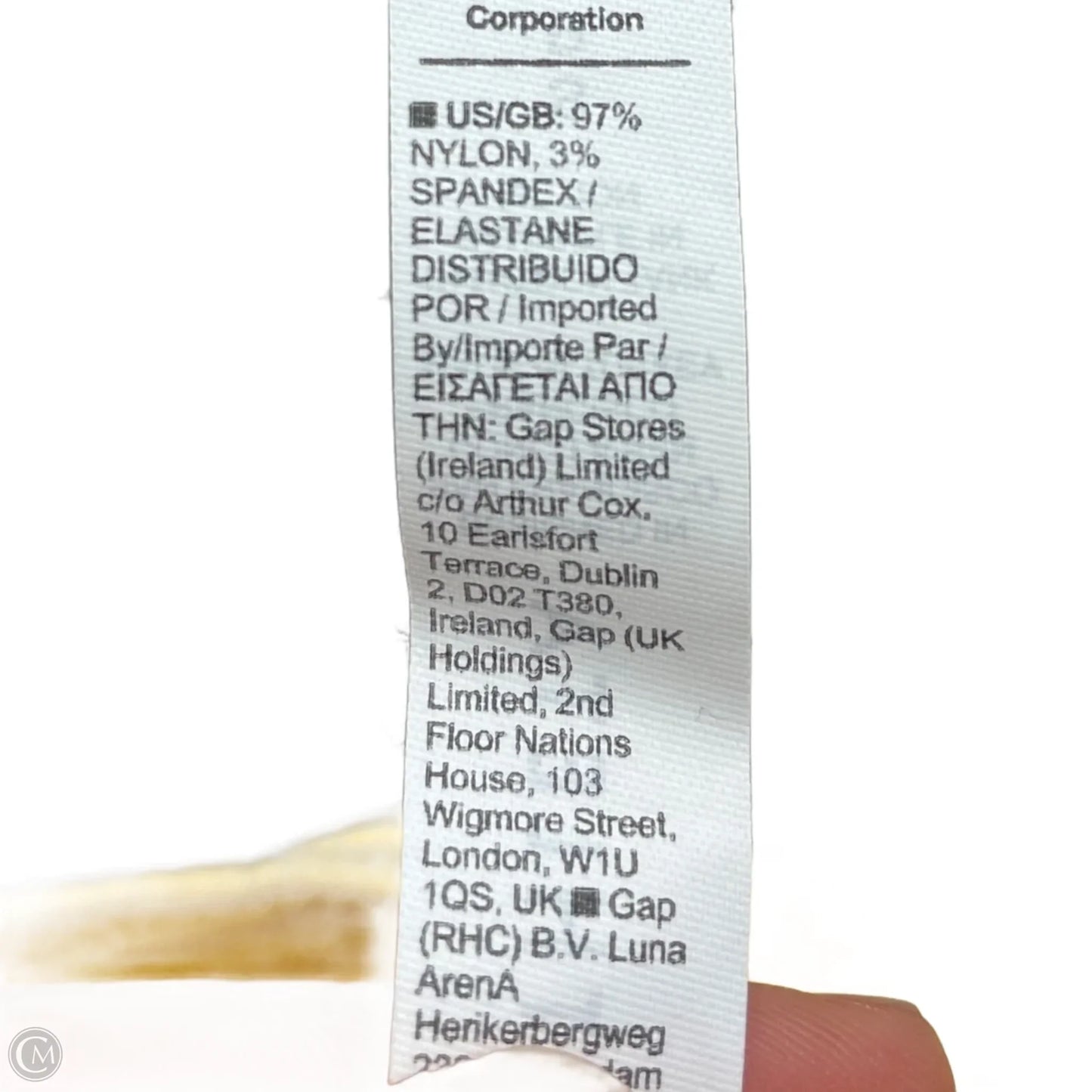 Athletic Tank Top By Athleta In Yellow, Size: S