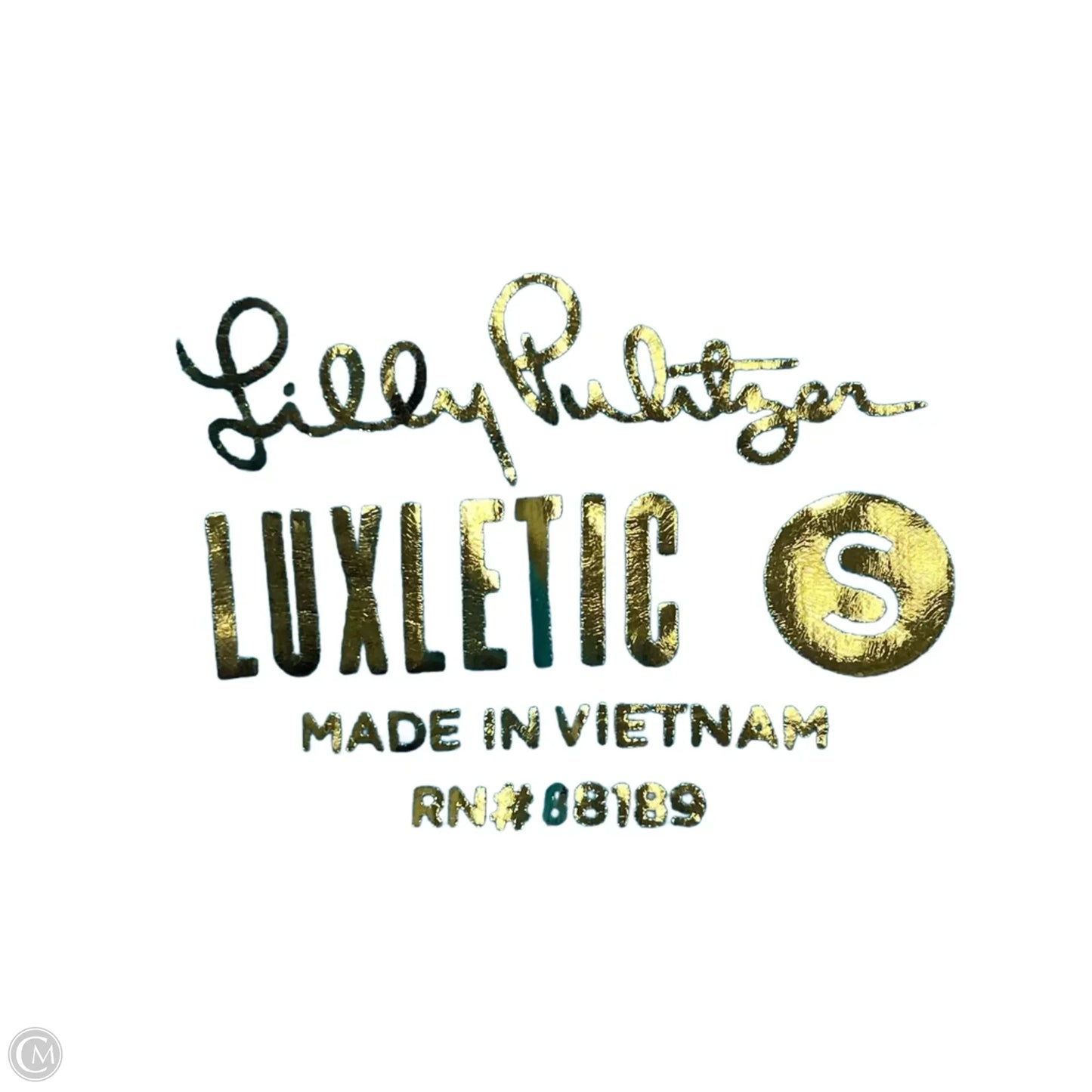 Tank Top Designer By Lilly Pulitzer In Blue, Size: S