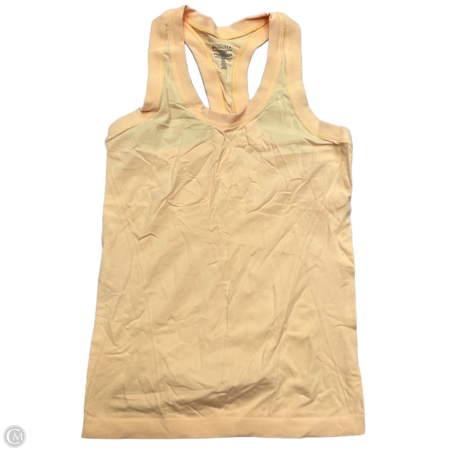 Athletic Tank Top By Athleta In Yellow, Size: Xs