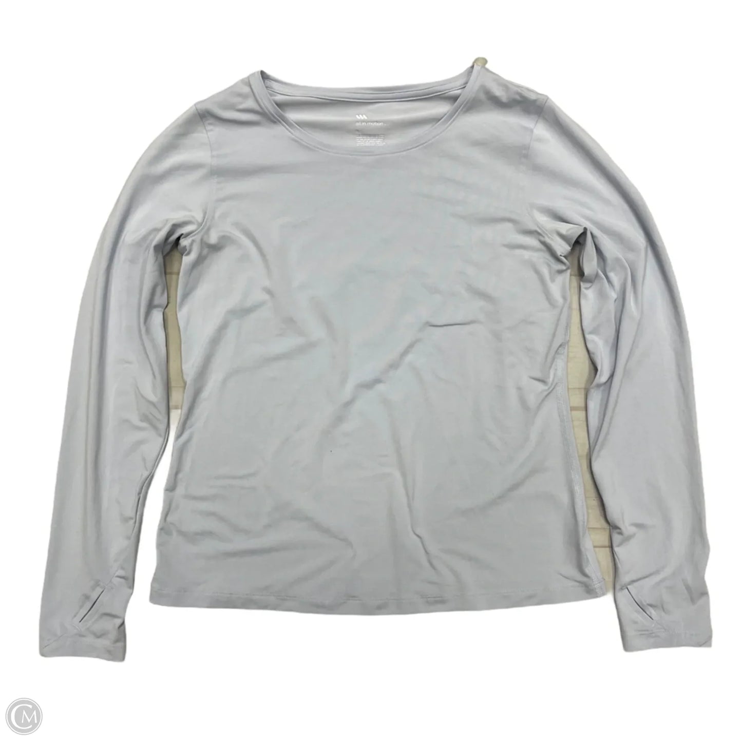 Athletic Top Long Sleeve Crewneck By All In Motion In Purple, Size: S