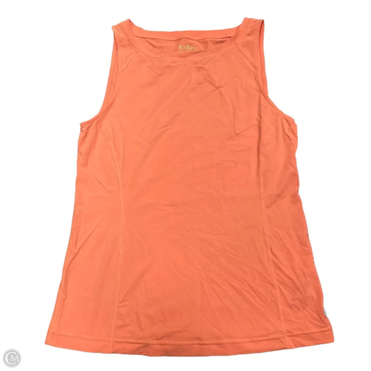 Tank Top Designer By Lilly Pulitzer In Orange, Size: S