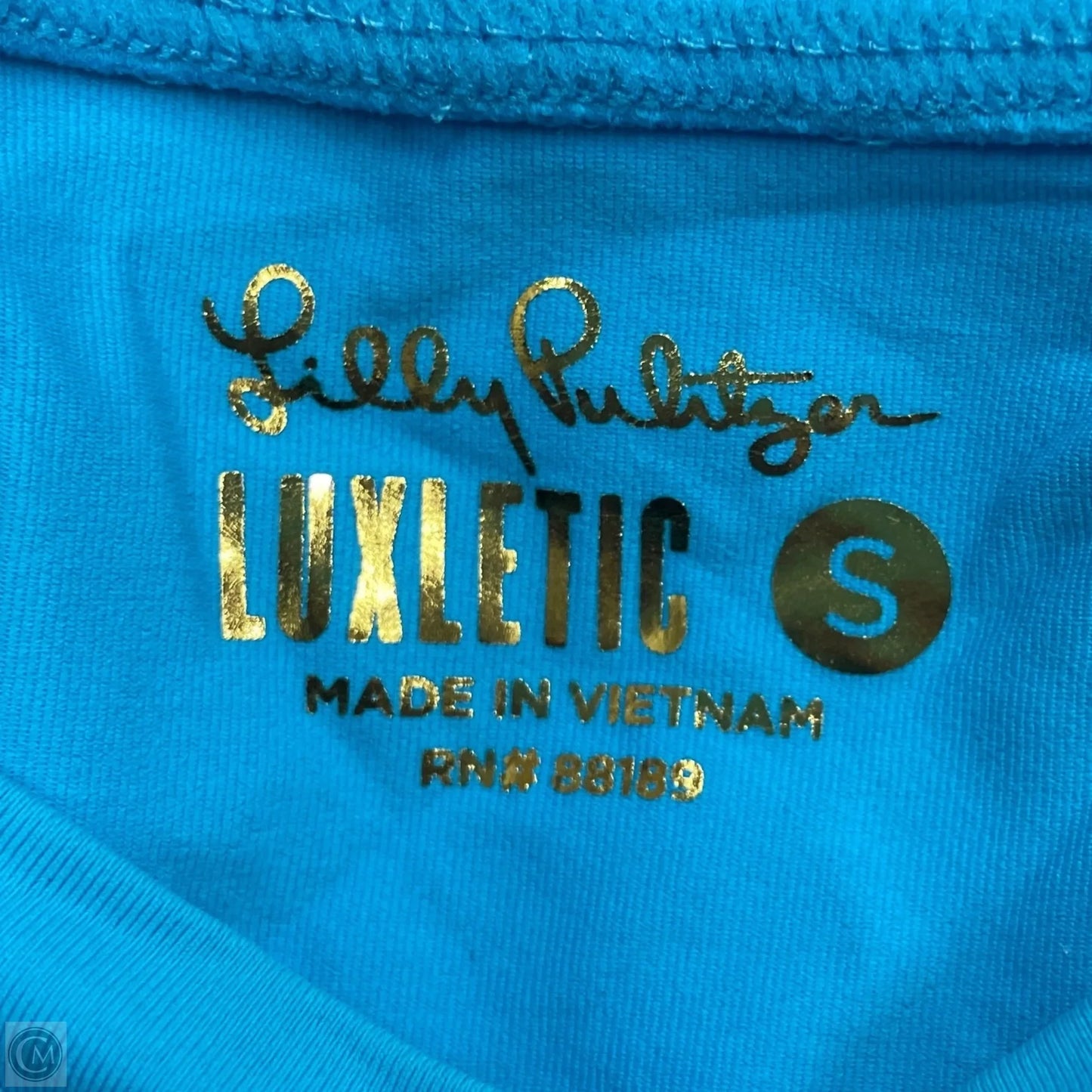 Tank Top Designer By Lilly Pulitzer In Blue, Size: S