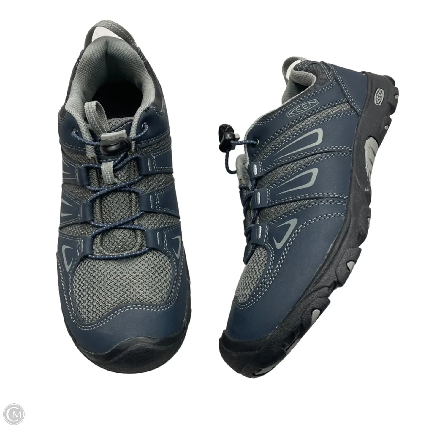 Shoes Athletic By Keen In Blue & Grey, Size: 8