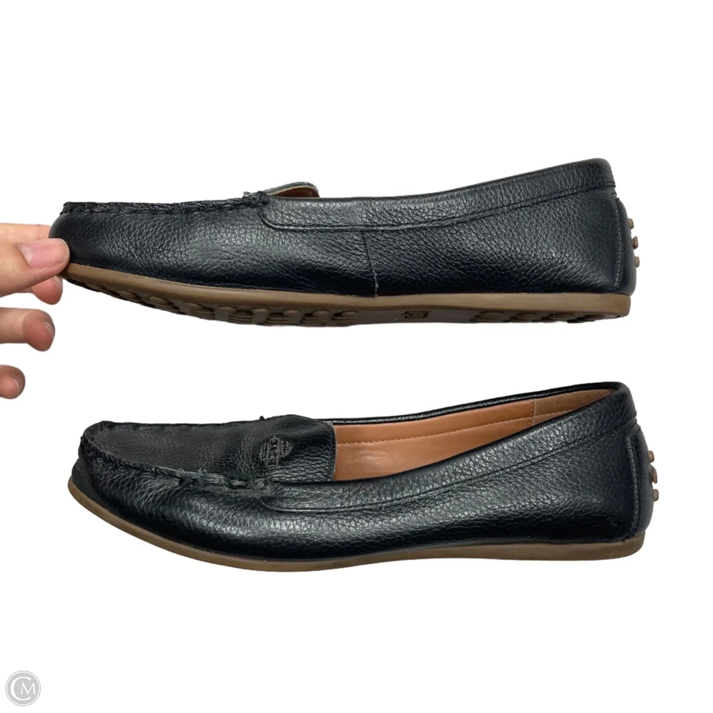 Shoes Designer By Coach In Black, Size: 7