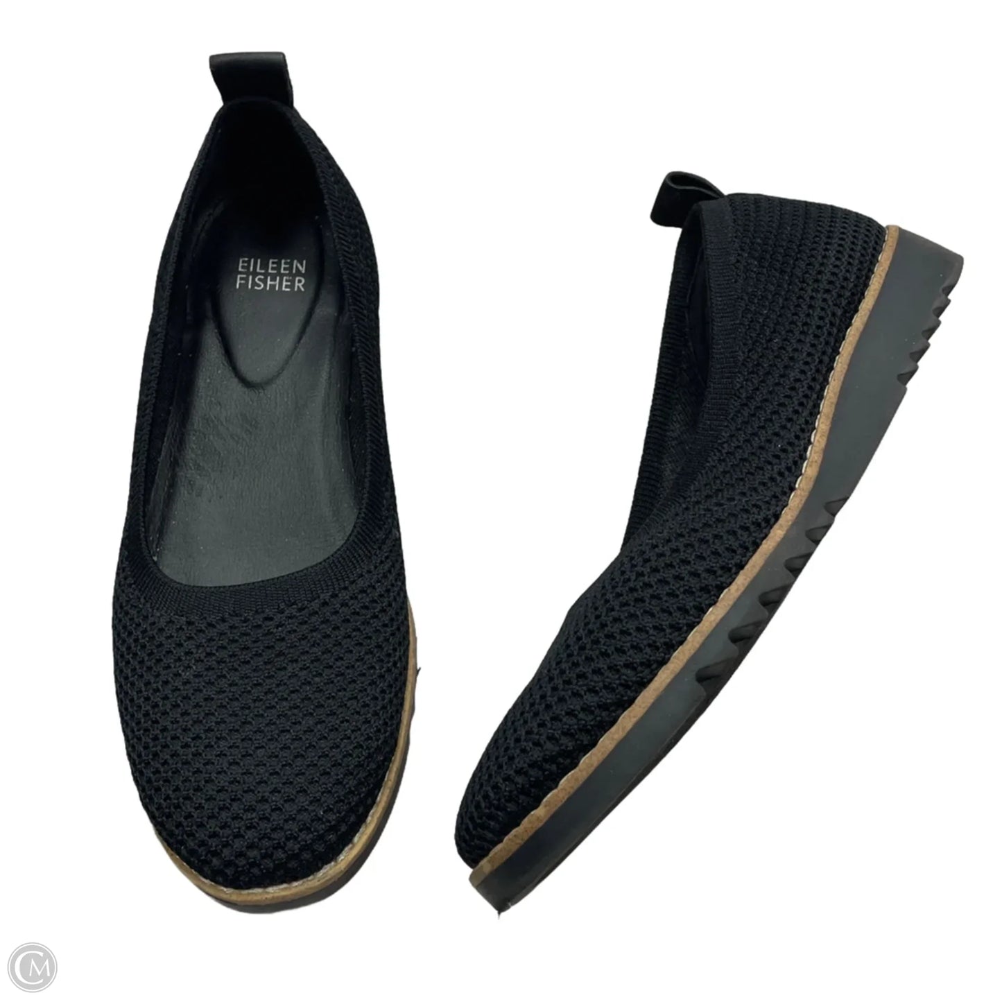 Shoes Flats By Eileen Fisher In Black, Size: 7.5