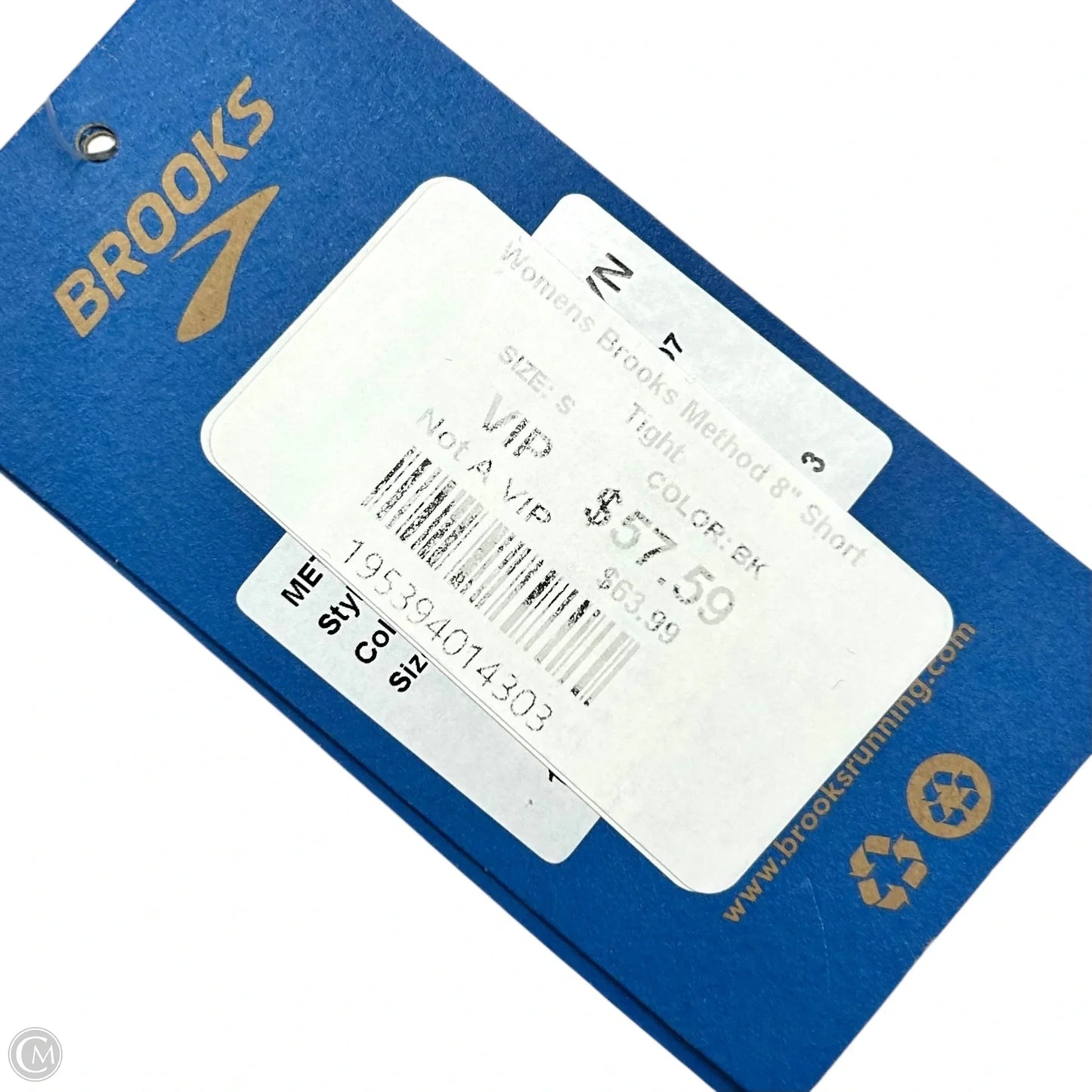 Athletic Shorts By Brooks In Black, Size: S