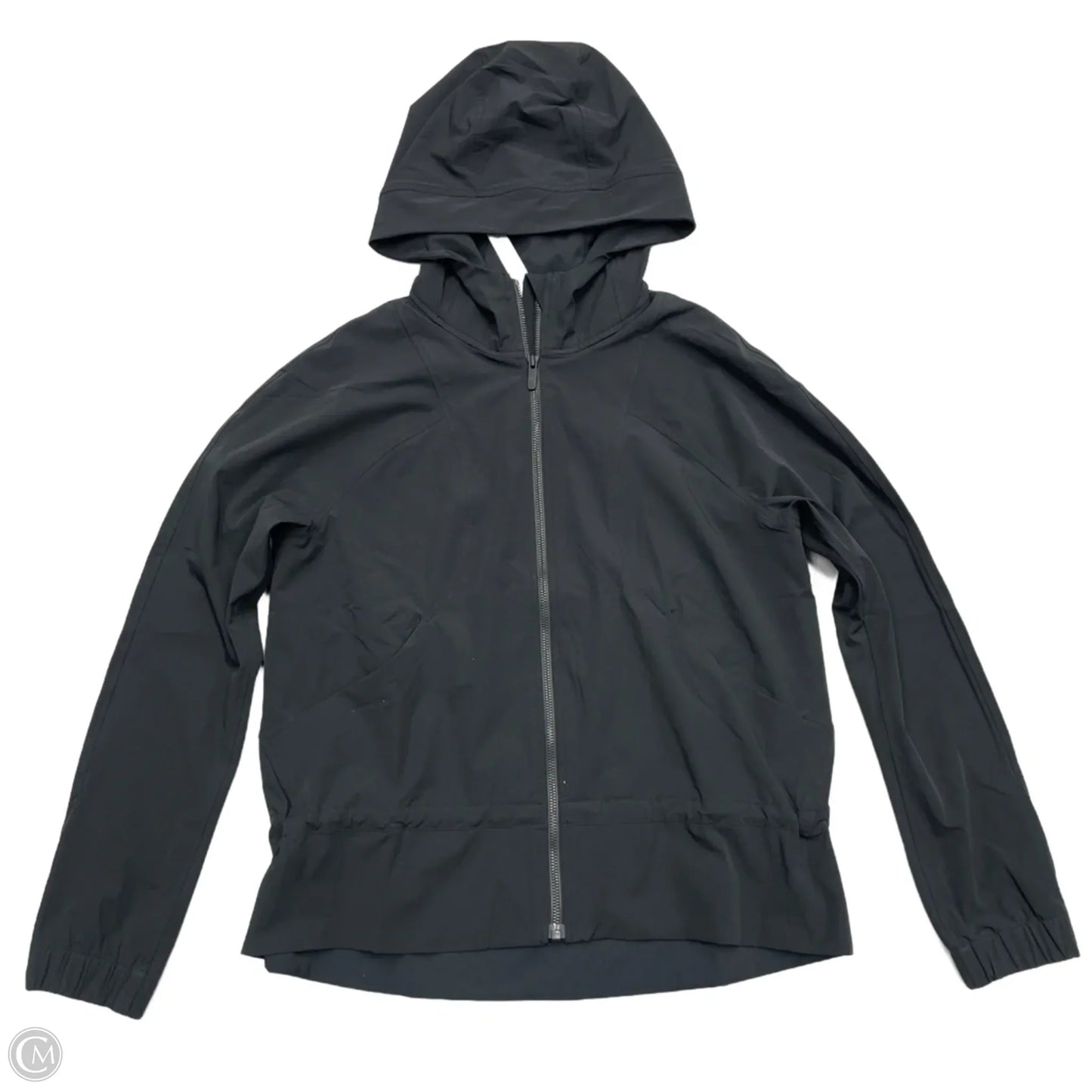 Athletic Jacket By Lululemon In Black, Size: S