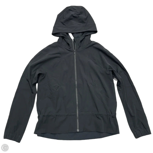 Athletic Jacket By Lululemon In Black, Size: S