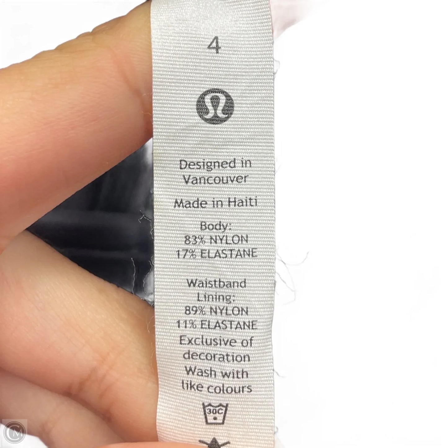 Athletic Leggings By Lululemon In Black, Size: S