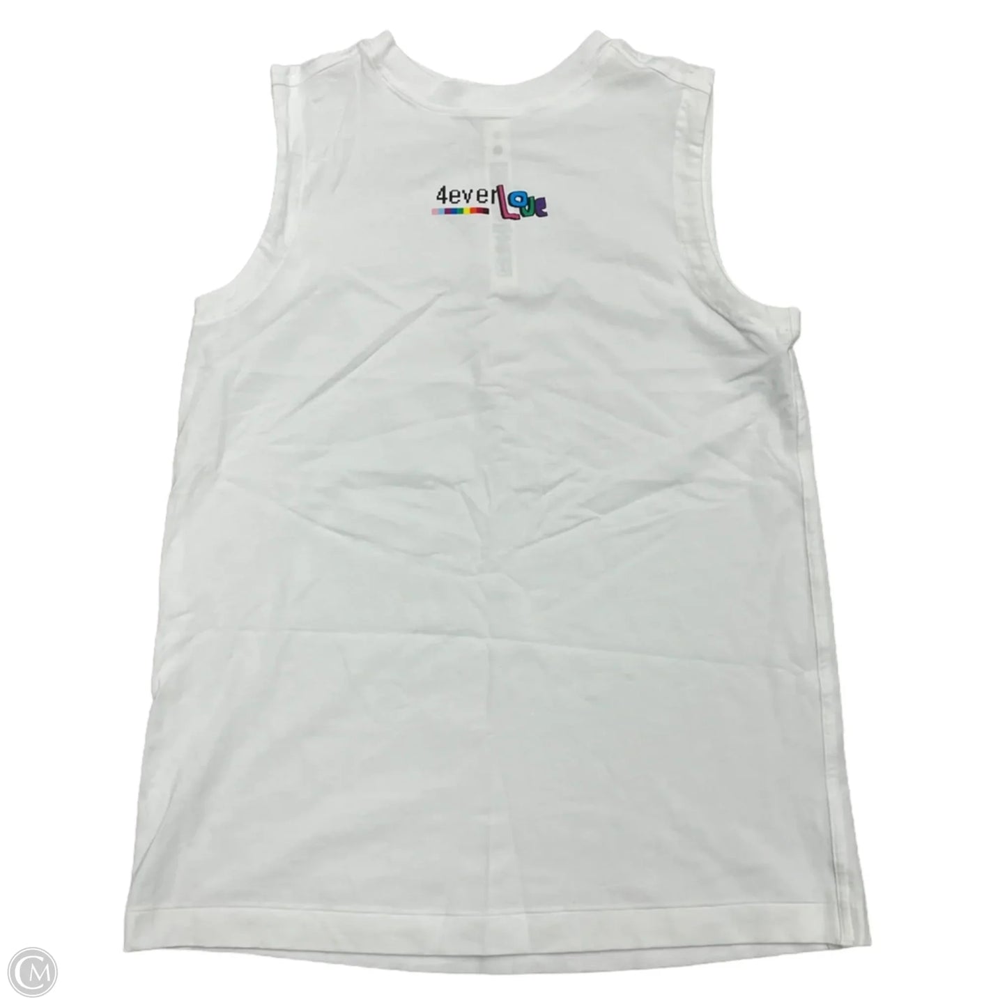 Athletic Tank Top By Lululemon In White, Size: Xs