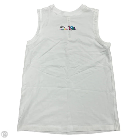 Athletic Tank Top By Lululemon In White, Size: Xs