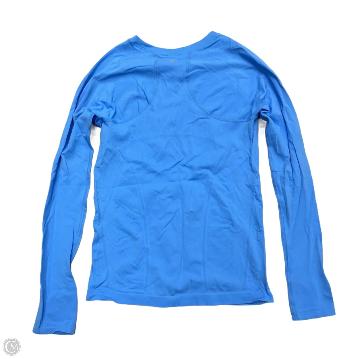Athletic Top Long Sleeve Crewneck By Athleta In Blue, Size: M