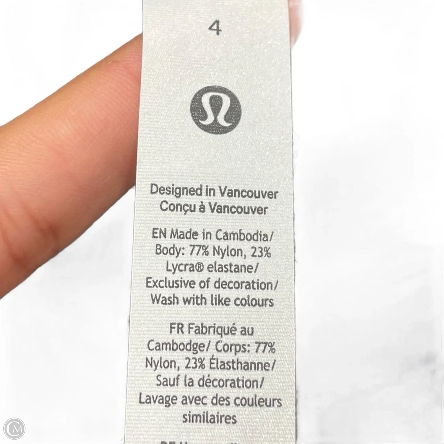 Athletic Leggings By Lululemon In Black, Size: S