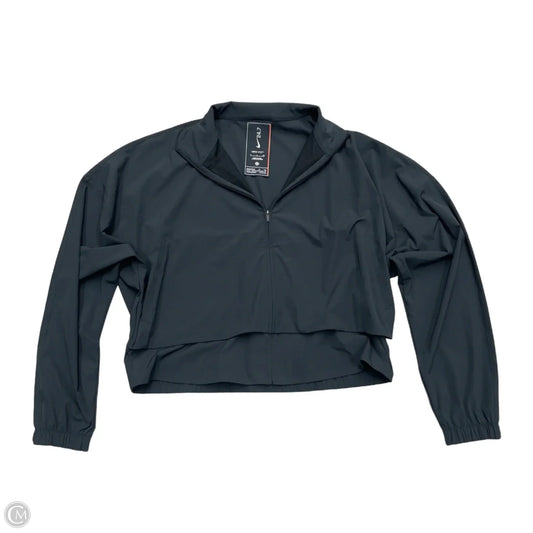 Athletic Jacket By Nike Apparel In Black, Size: S