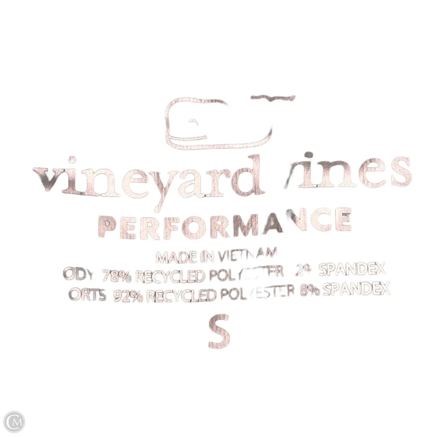 Athletic Dress By Vineyard Vines In Aqua, Size: S