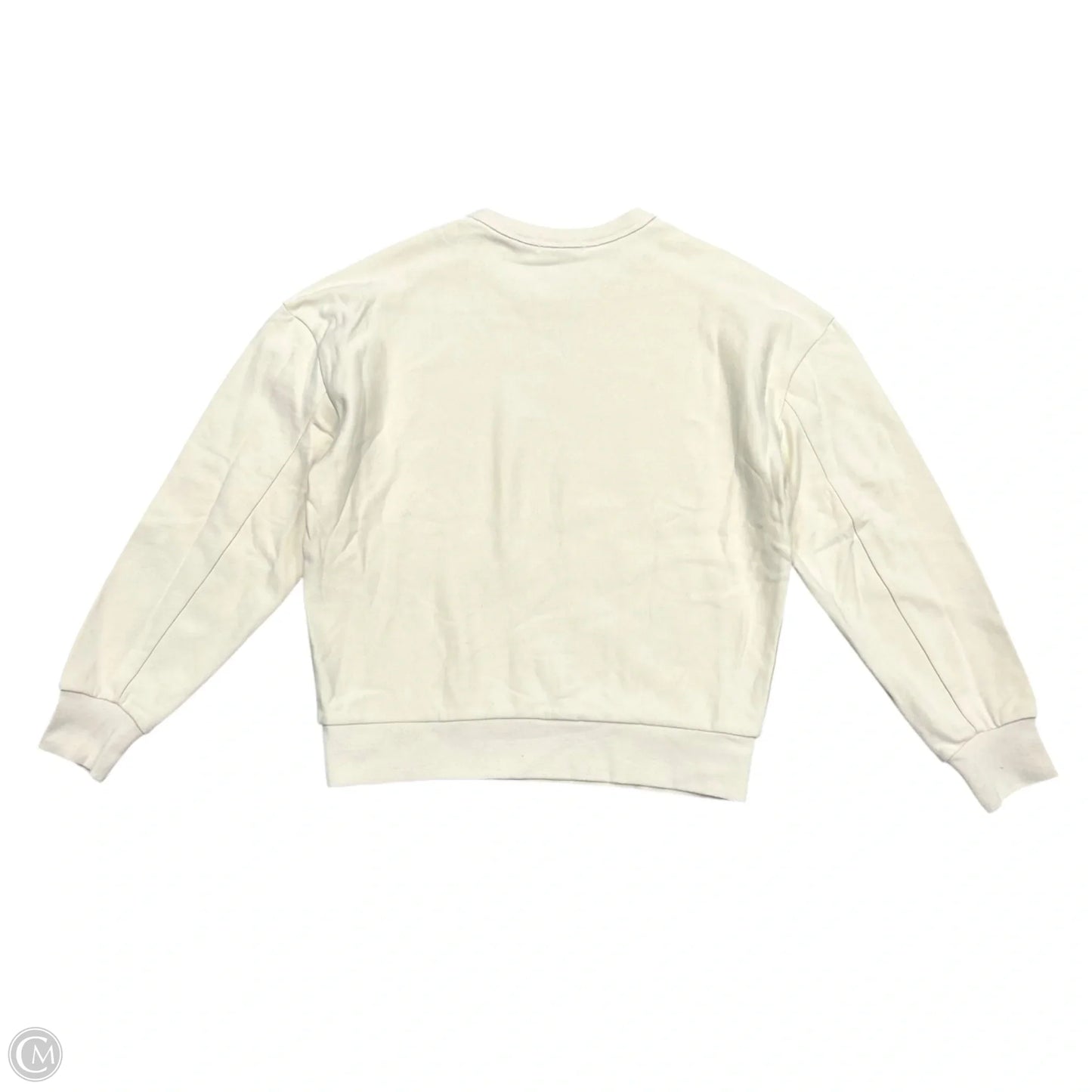 Sweatshirt Crewneck By Rag And Bone In Cream, Size: S