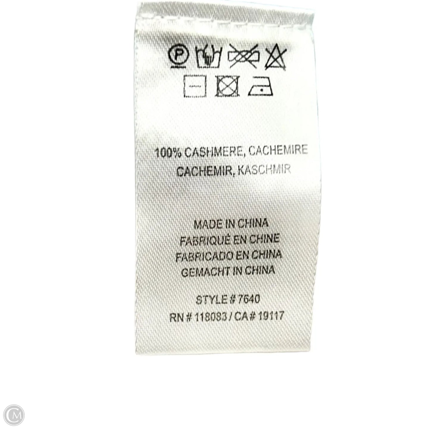 Sweater Cashmere By Minnie Rose In Blue, Size: Xs