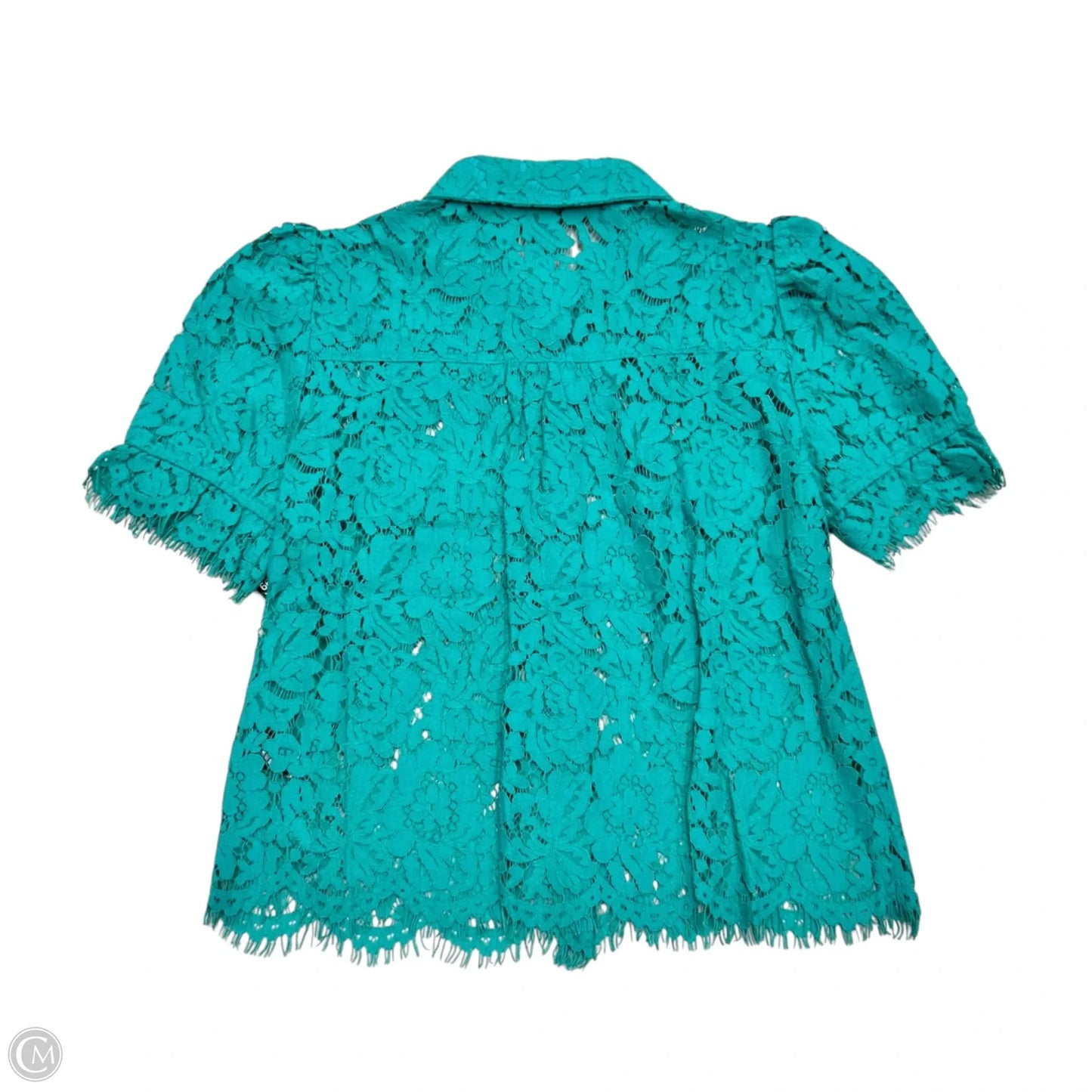 Top Short Sleeve By Generation Love In Teal, Size: S