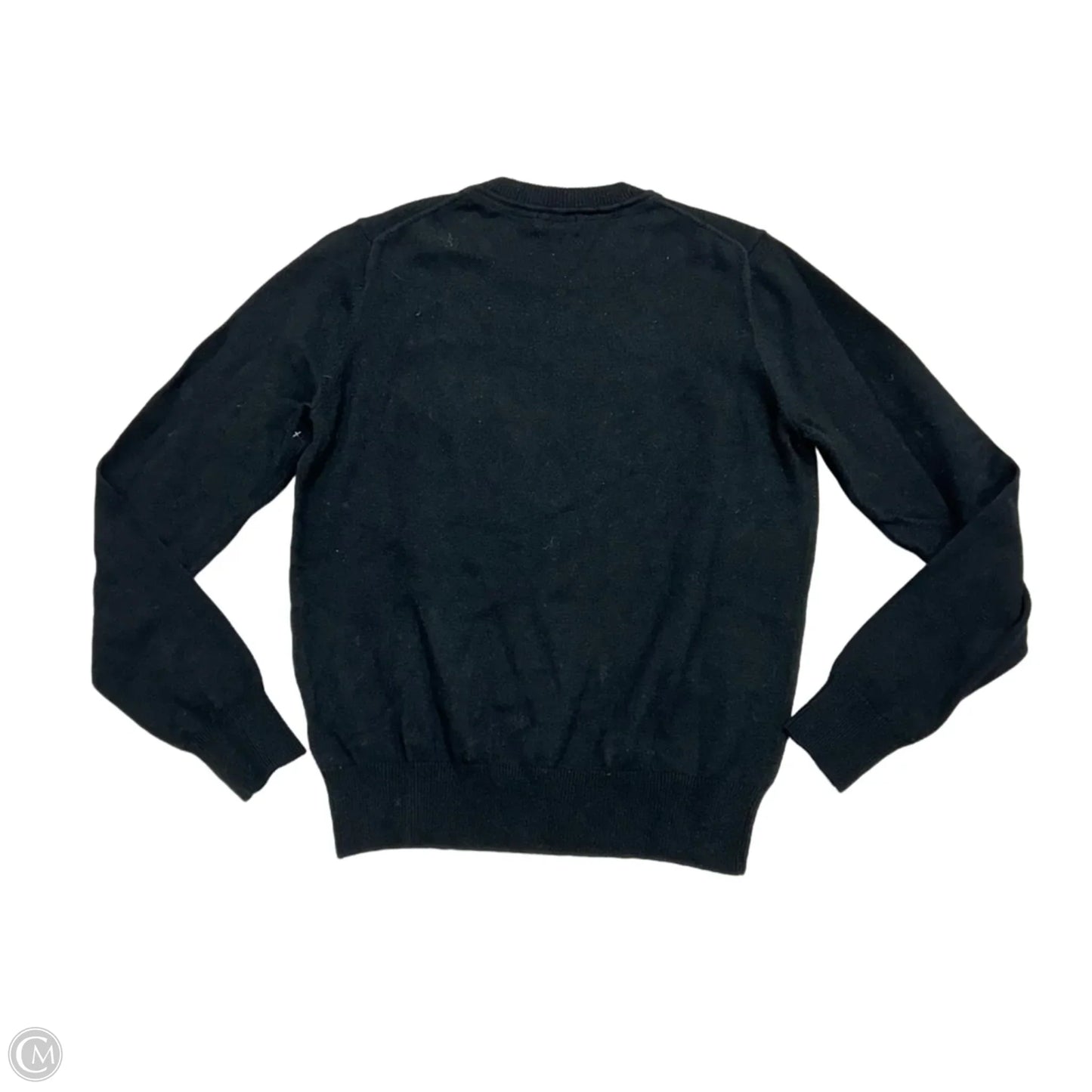 Sweatshirt Crewneck By Minnie Rose In Black, Size: S