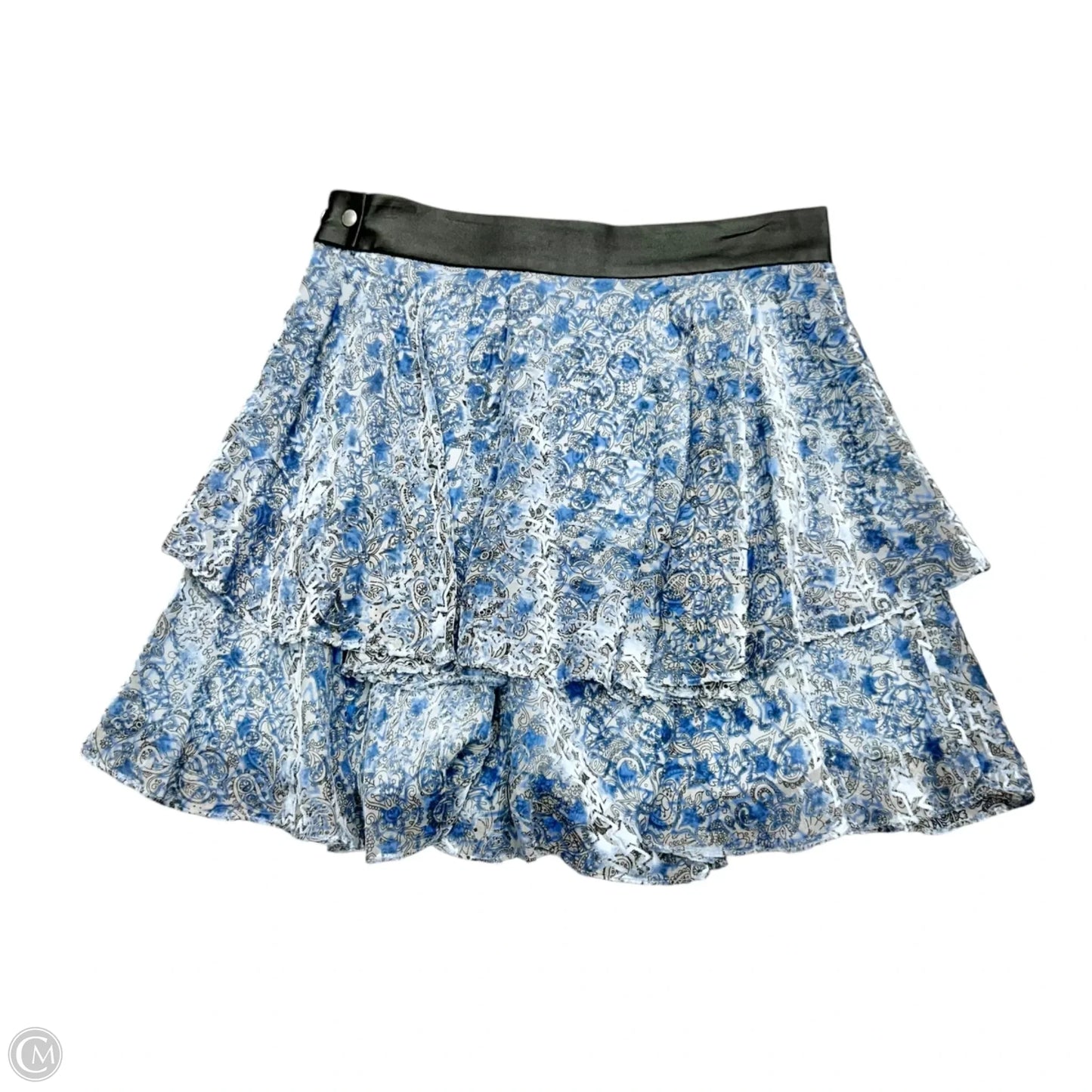 Skirt Mini & Short By Zadig And Voltaire In Black & Blue, Size: S
