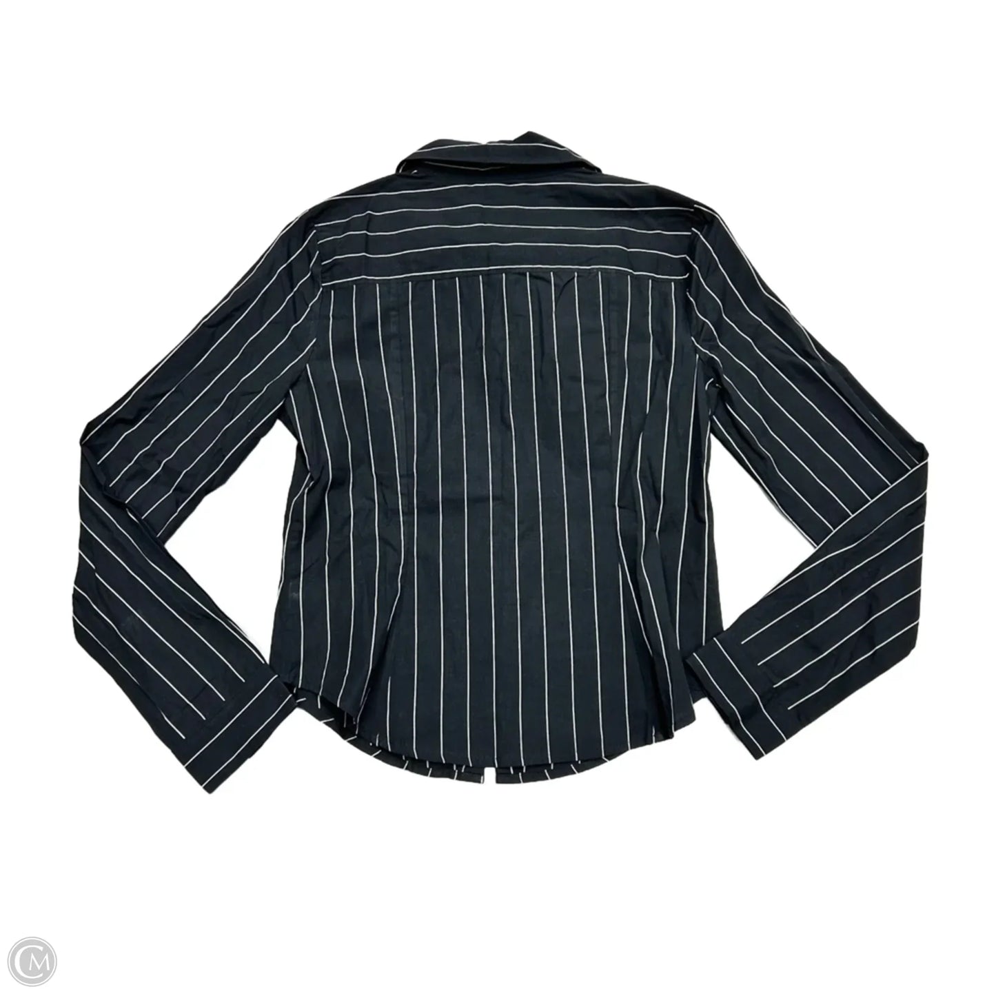 Top Long Sleeve By Paige In Black & White, Size: S