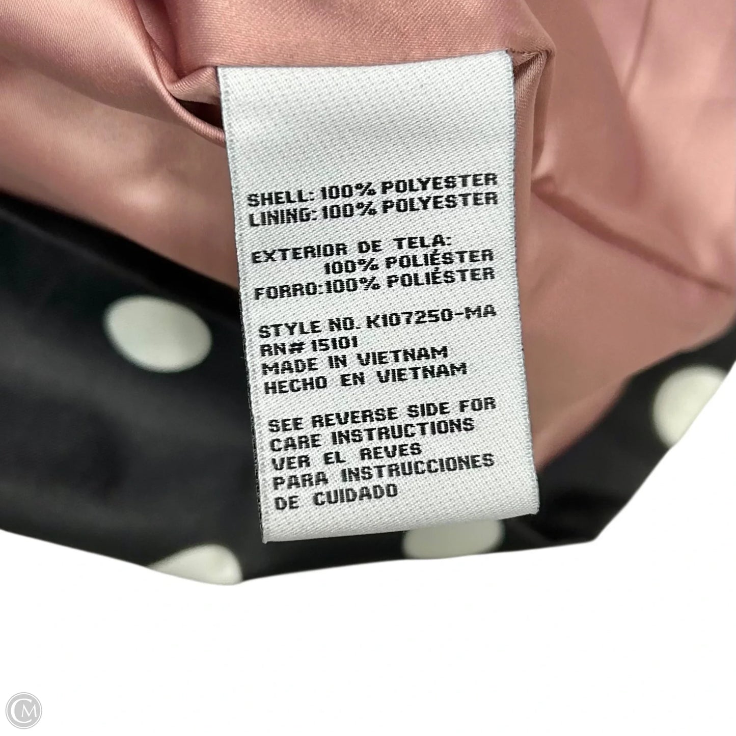 Jacket Designer By Kate Spade In Black & White, Size: M