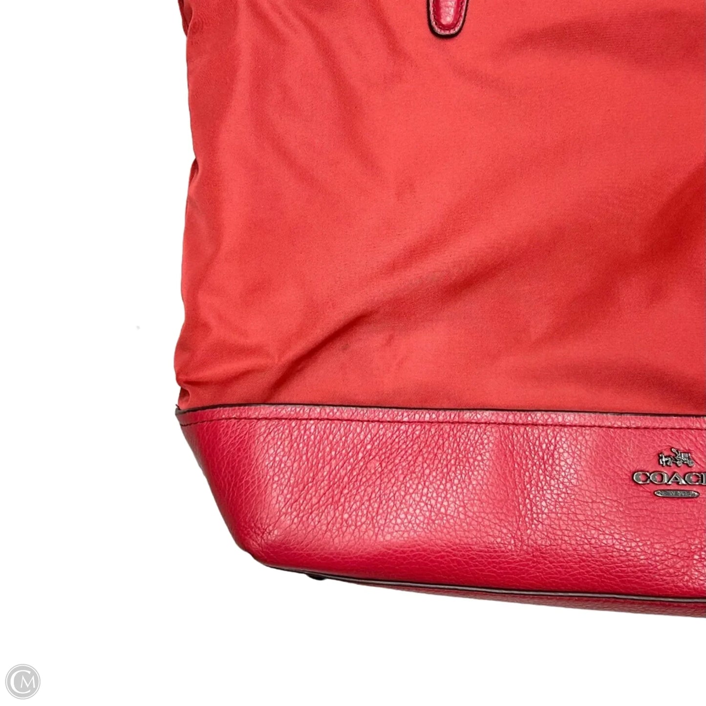 Tote Designer By Coach, Size: Medium