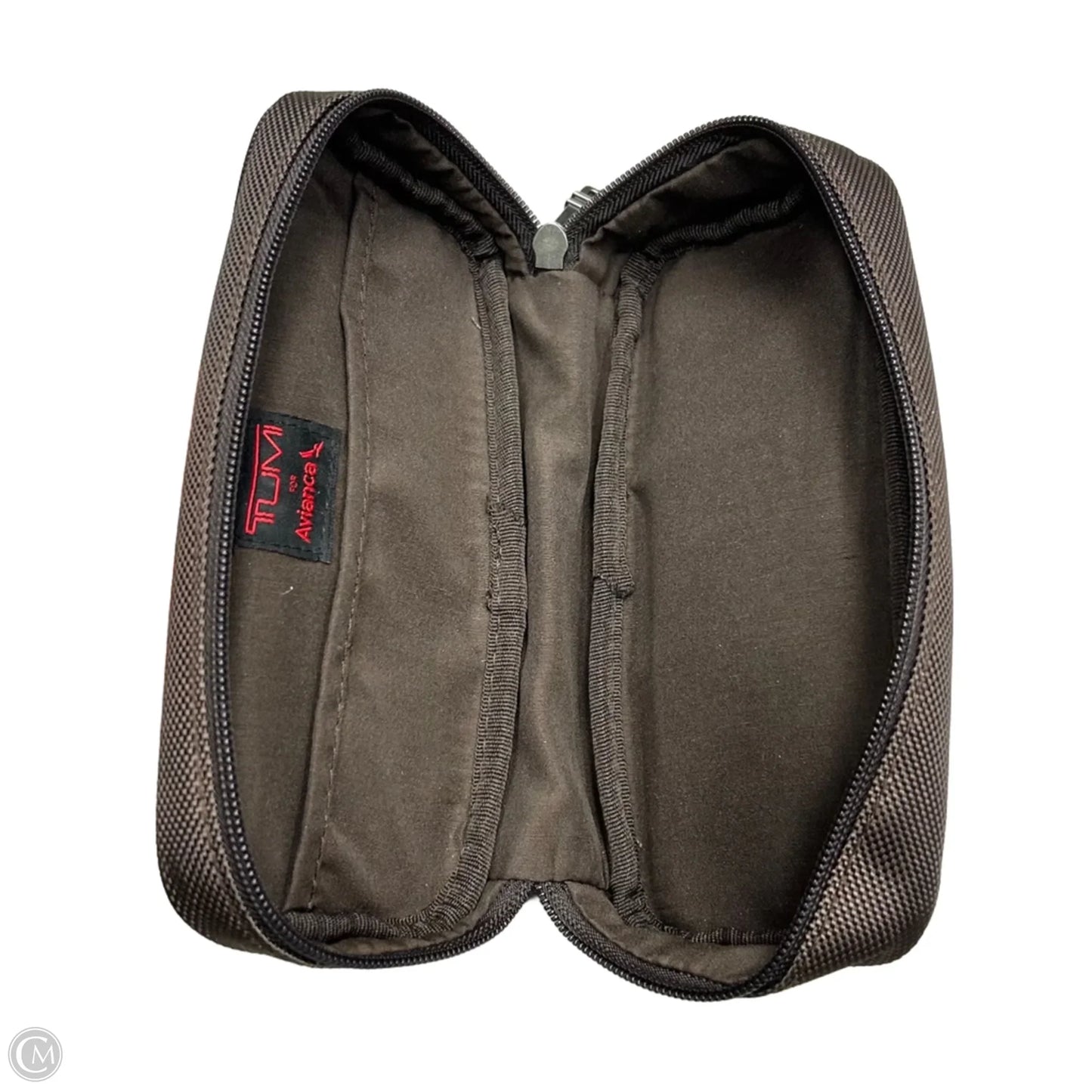 Makeup Bag Designer By Tumi, Size: Small