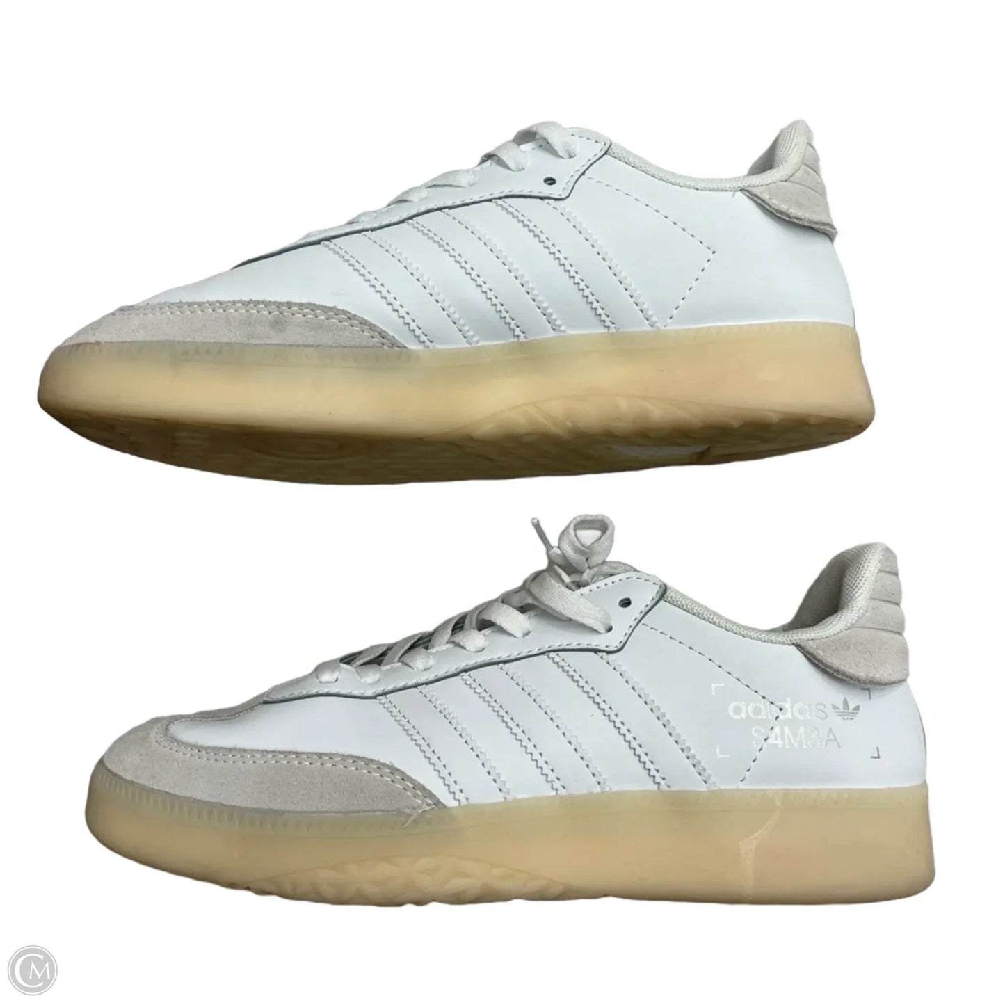 Shoes Athletic By Adidas In White, Size: 9
