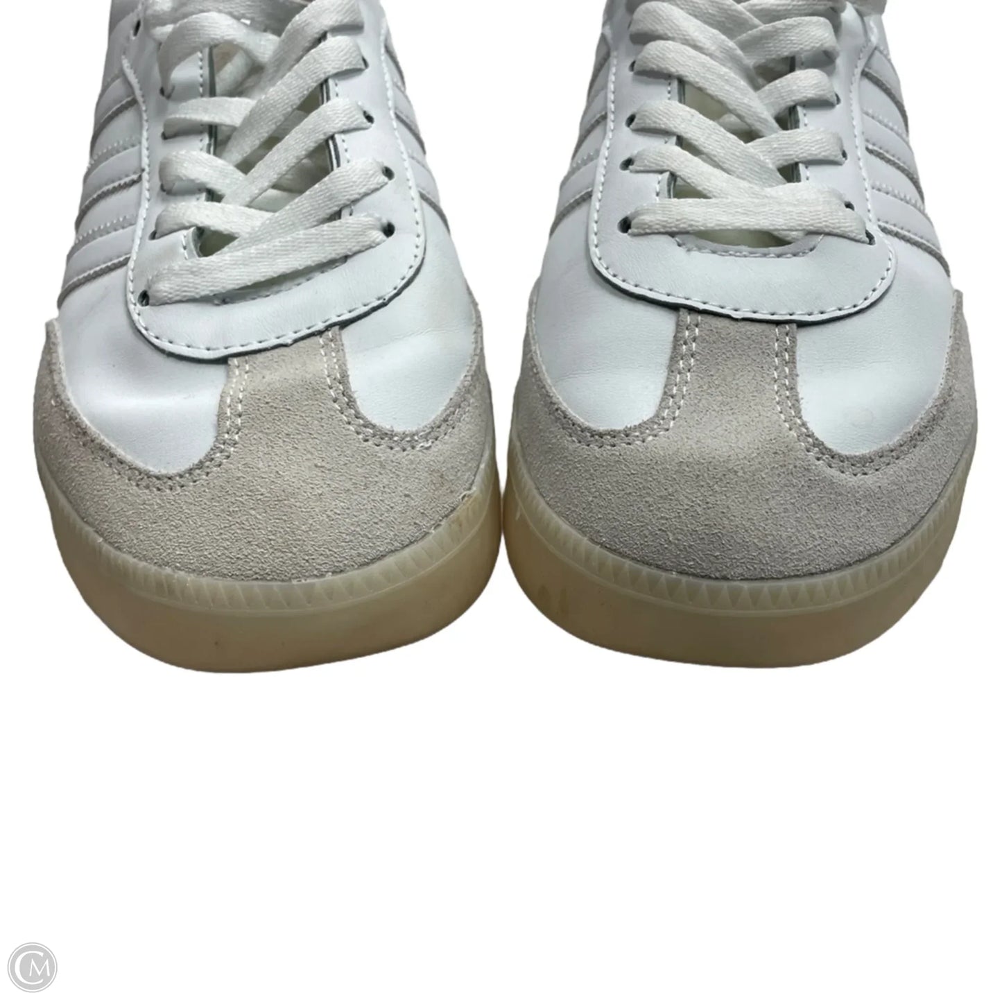 Shoes Athletic By Adidas In White, Size: 9