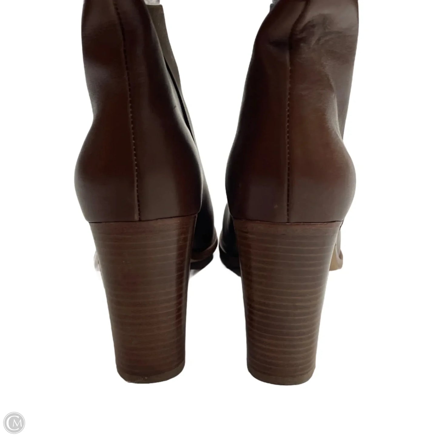 Boots Knee Heels By Barneys Ny In Brown, Size: 8