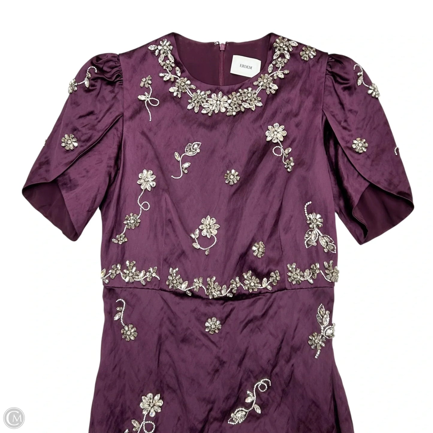 Dress Party Long By Erdem In Purple, Size: S