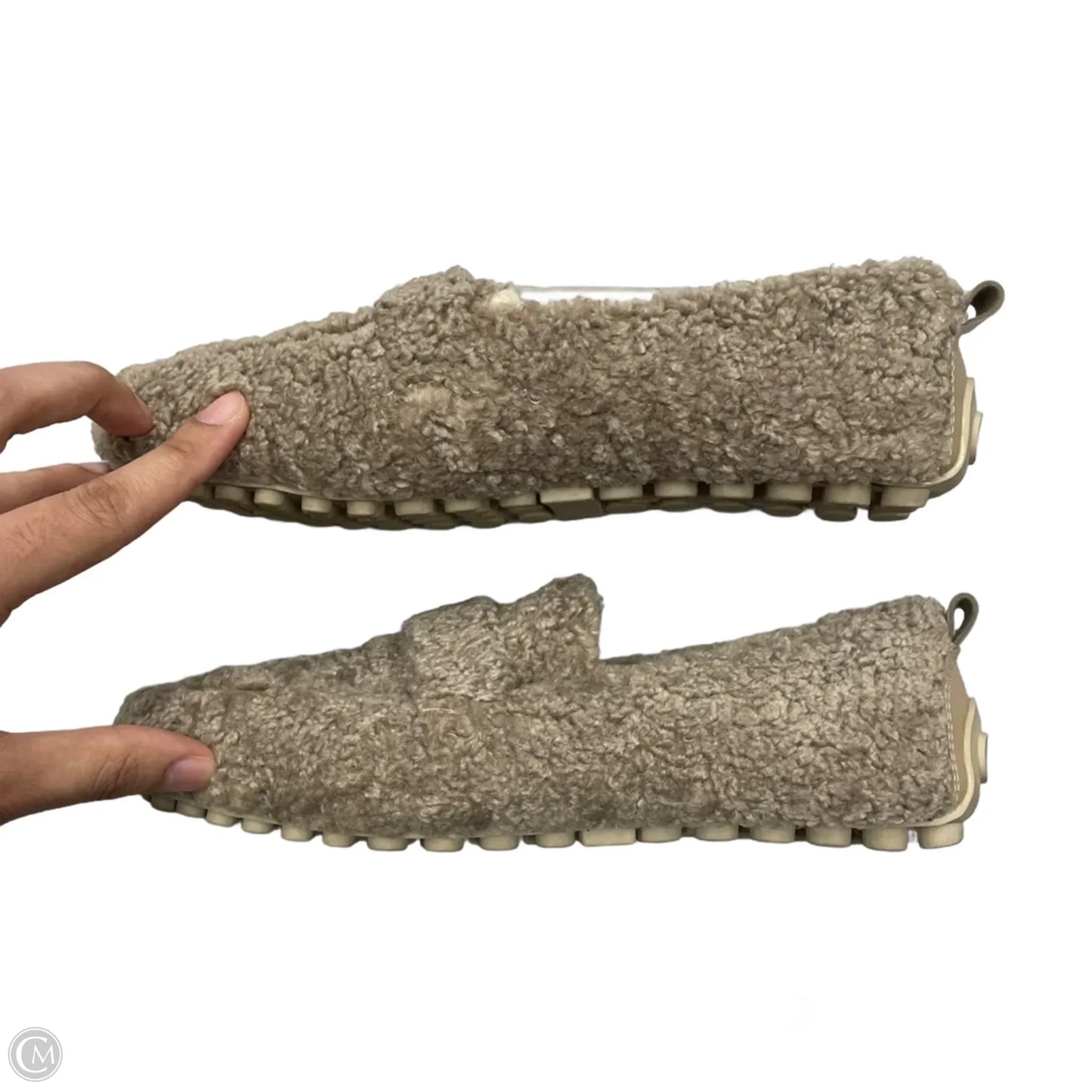 Slippers In Taupe, Size: 8