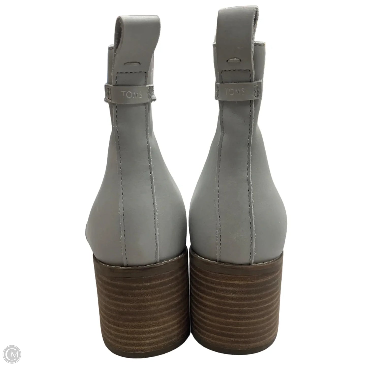 Boots Ankle Heels By Toms In Grey, Size: 11