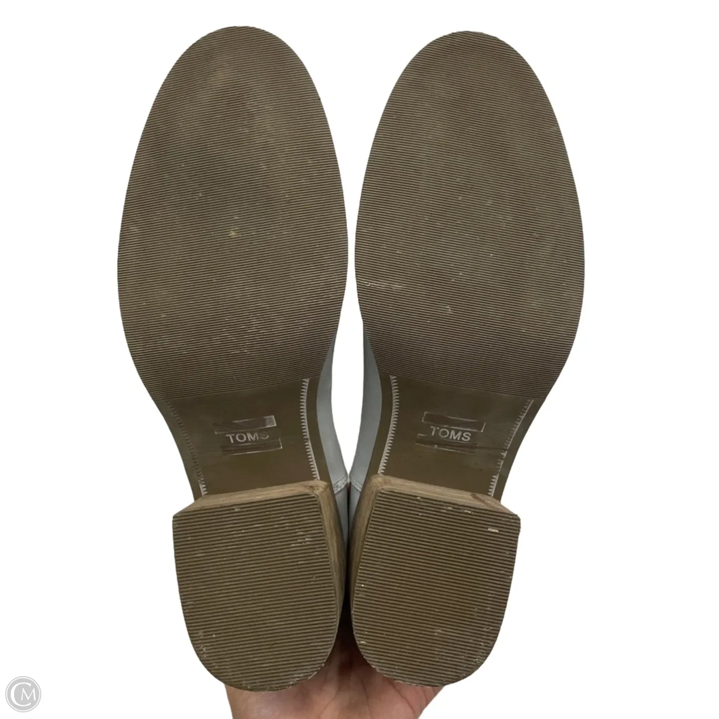 Boots Ankle Heels By Toms In Grey, Size: 11