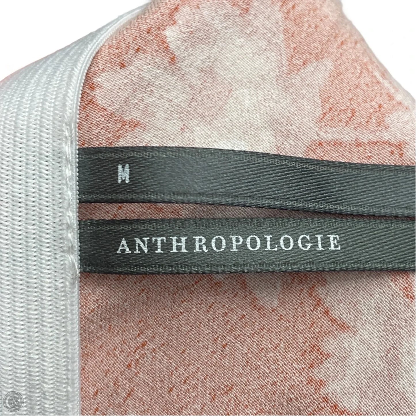 Skirt Mini & Short By Anthropologie In Orange & White, Size: M