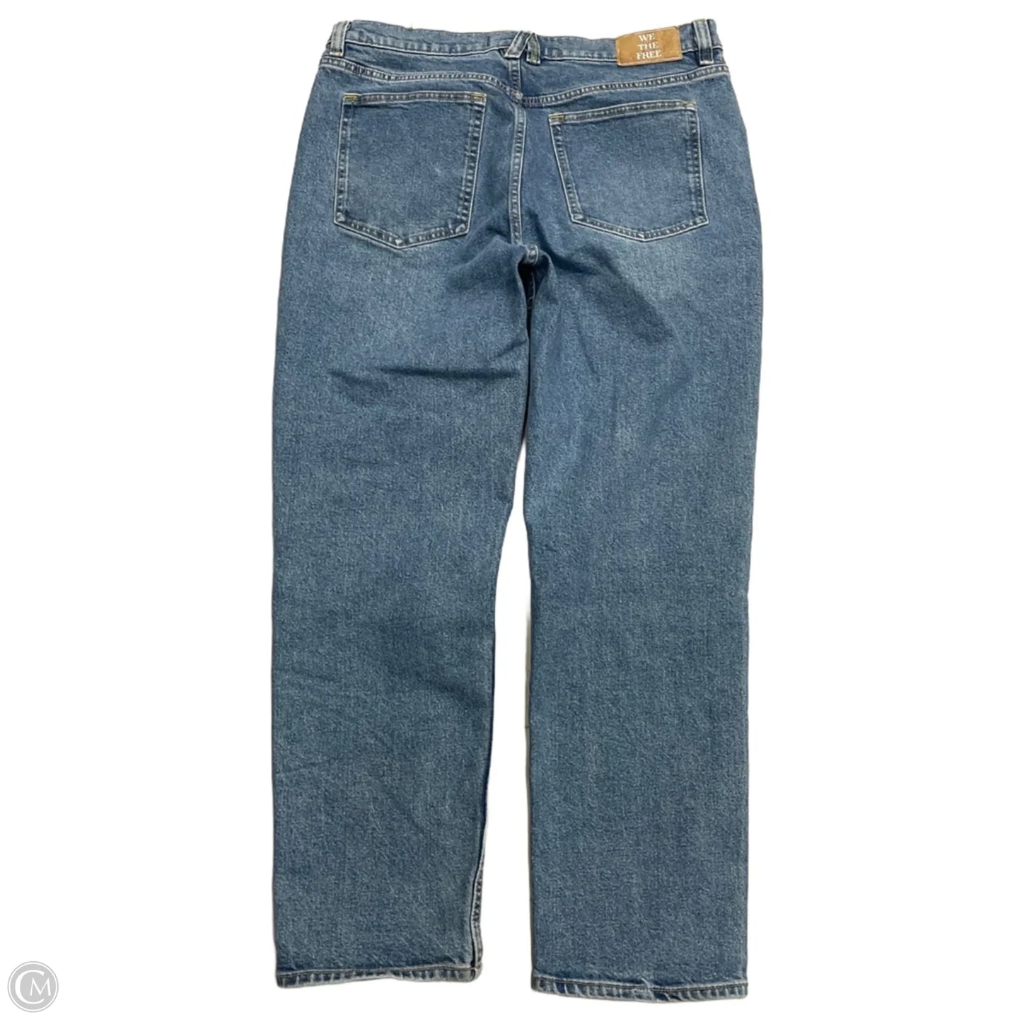 Jeans Straight By We The Free In Blue Denim, Size: 10