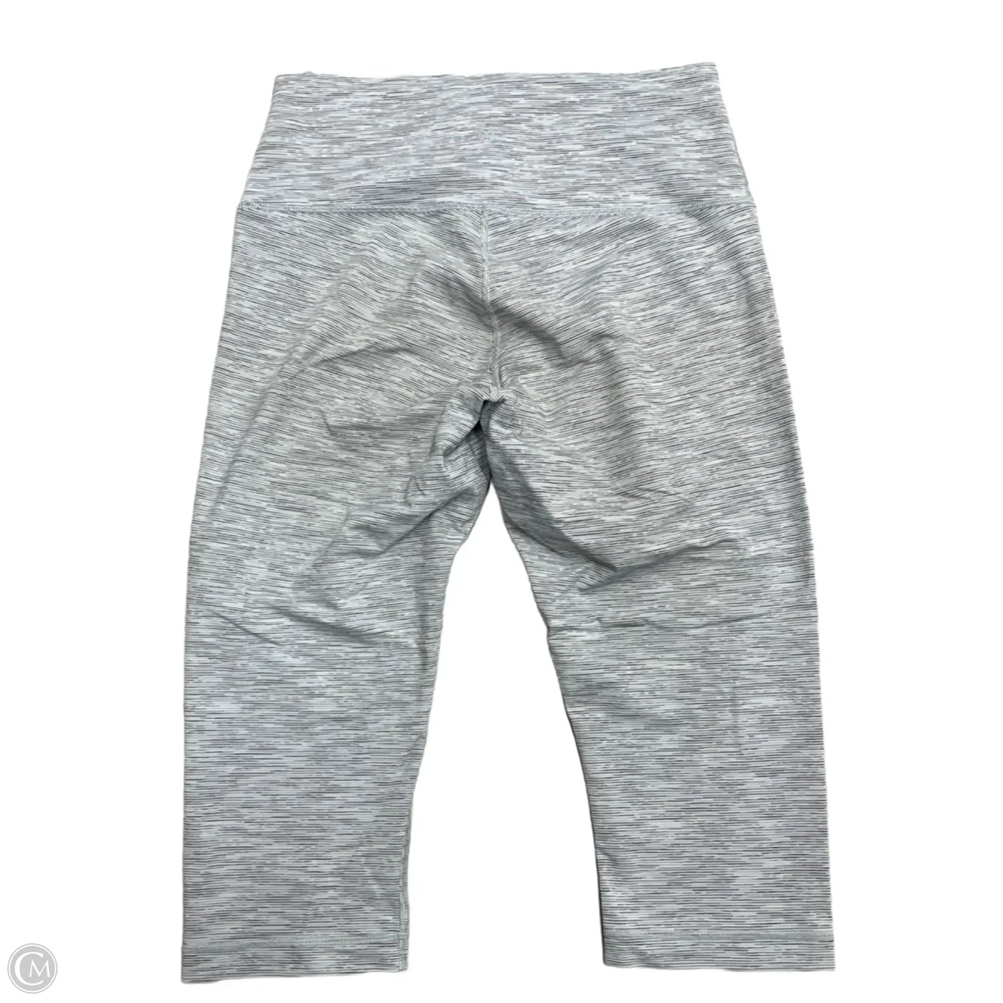 Athletic Leggings Capris By Lululemon In Grey, Size: M