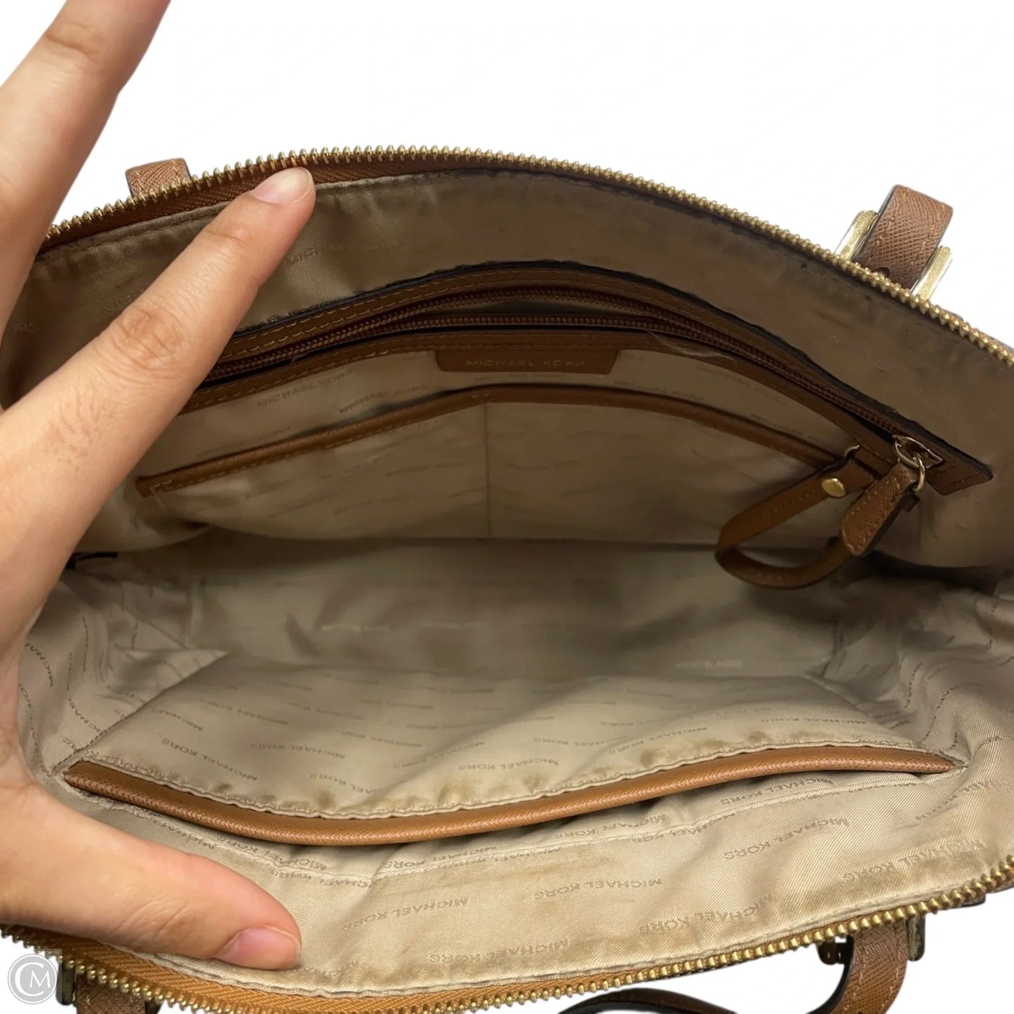 Tote Designer By Michael Kors, Size: Medium