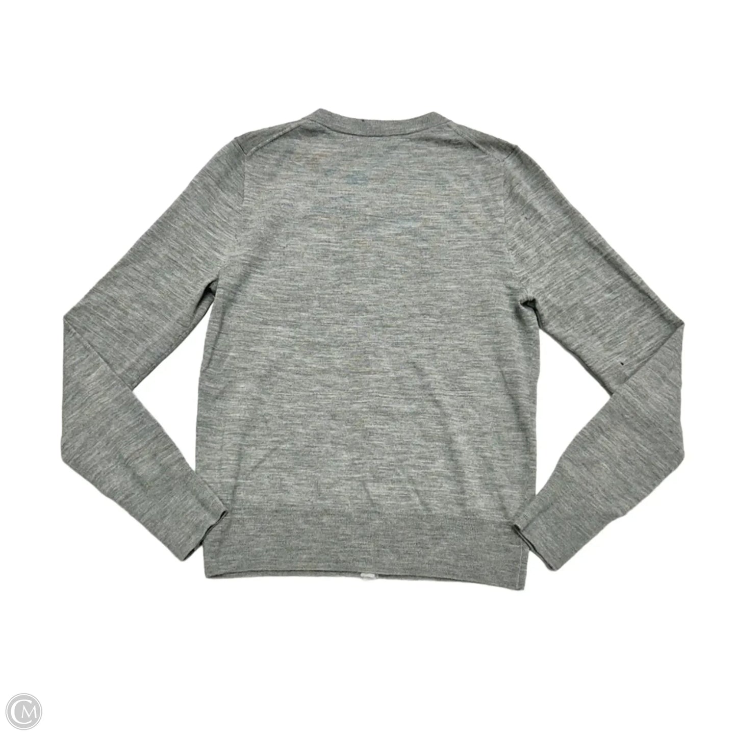 Sweater Cardigan By J. Crew In Grey, Size: S