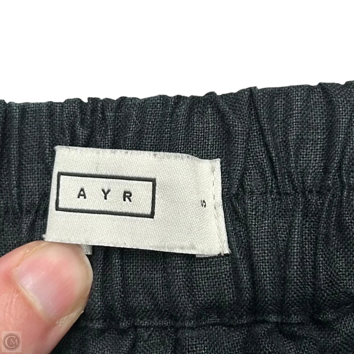 Pants Linen By Ayr In Black, Size: S