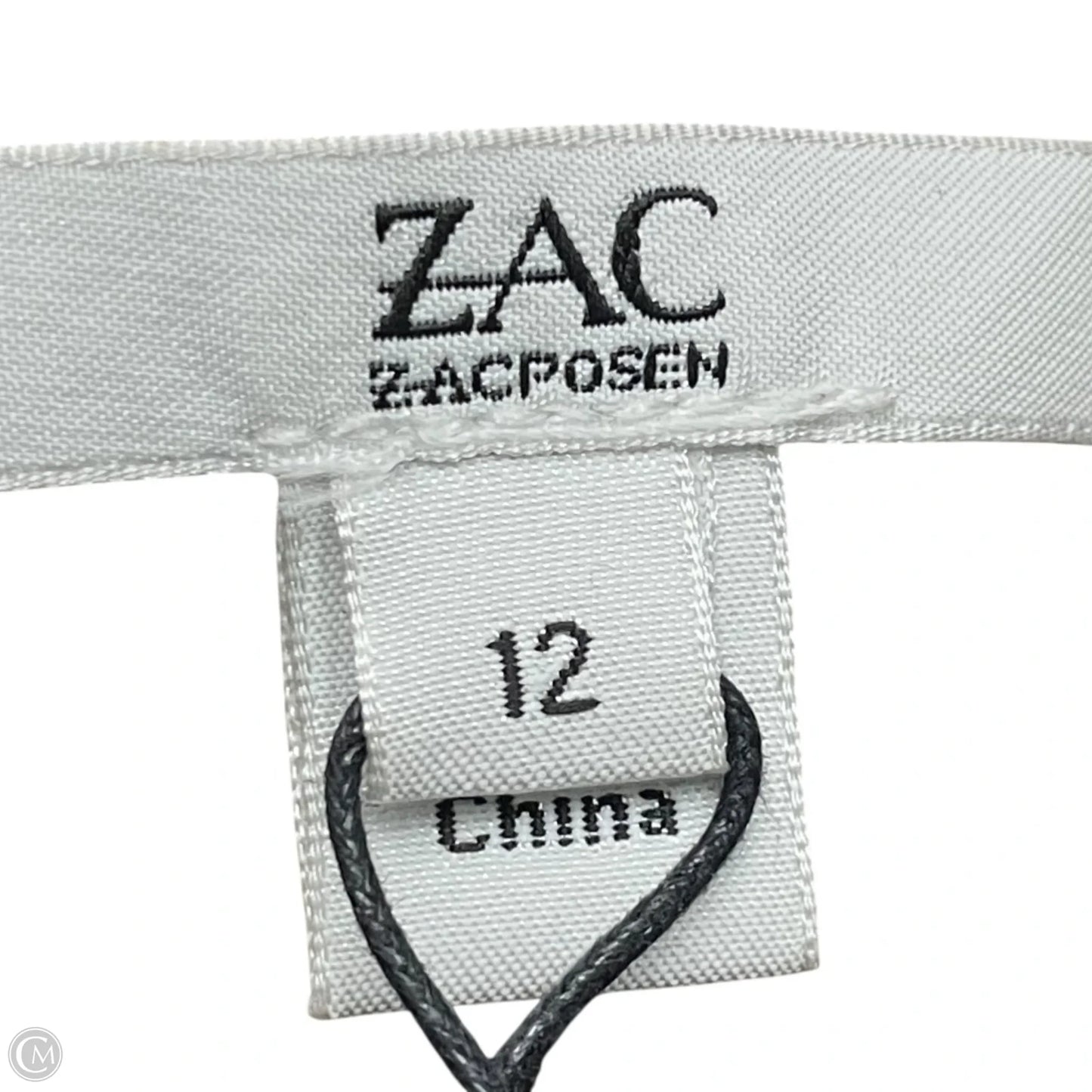 Dress Designer By Zac By Zac Posen In Bronze, Size: L