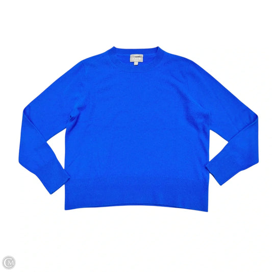 Sweater Cashmere By J. Crew In Blue, Size: Xl