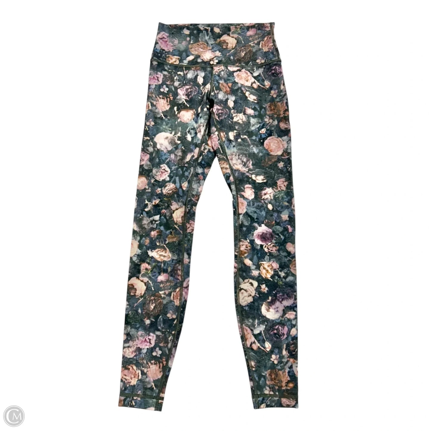 Athletic Leggings By Lululemon In Floral Print, Size: S