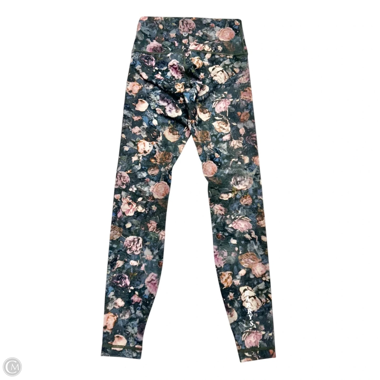 Athletic Leggings By Lululemon In Floral Print, Size: S
