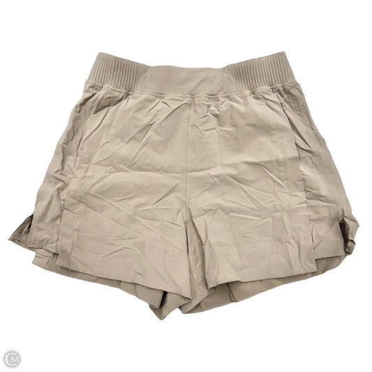Athletic Shorts By Lululemon In Taupe, Size: M