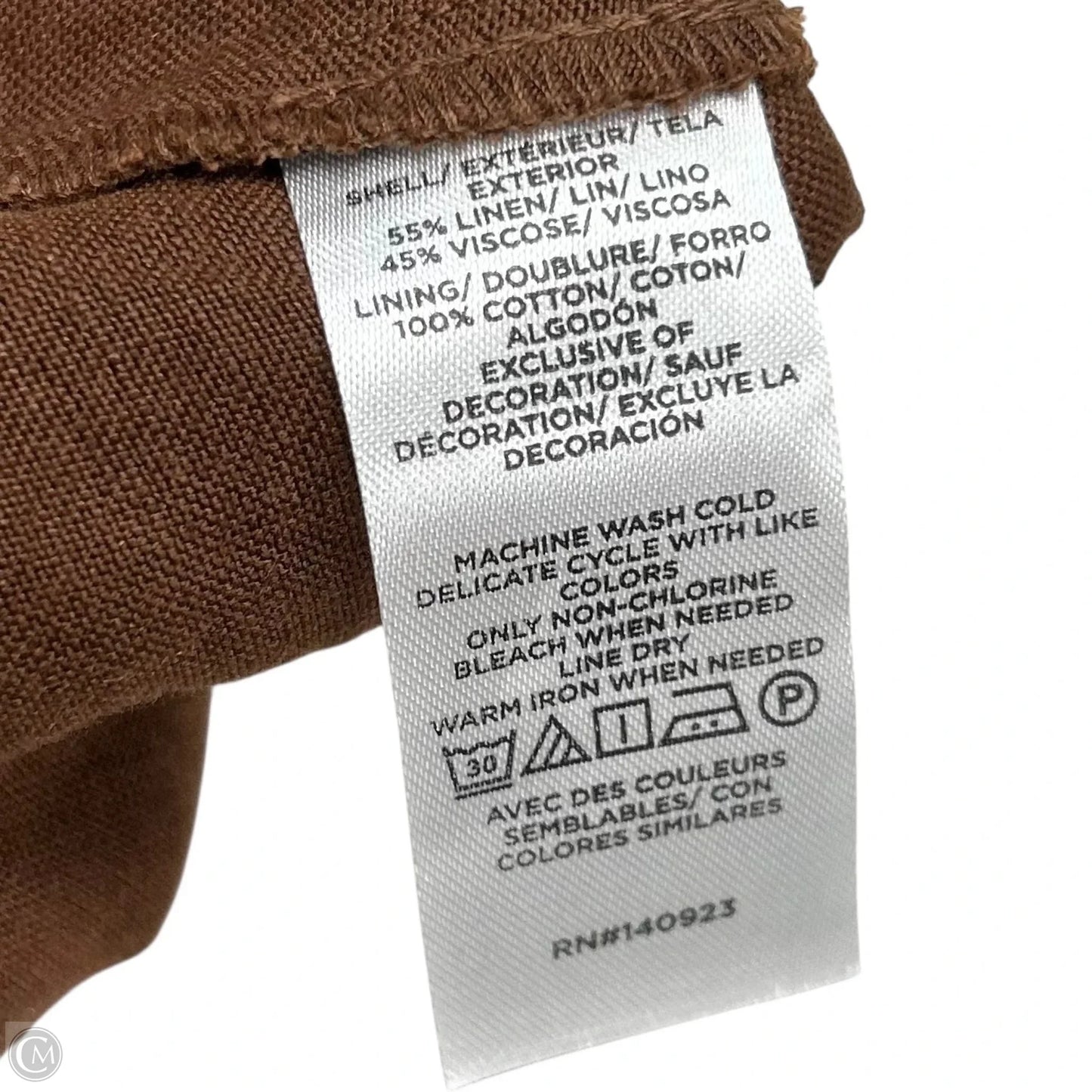 Dress Casual Maxi By Loft In Brown, Size: S