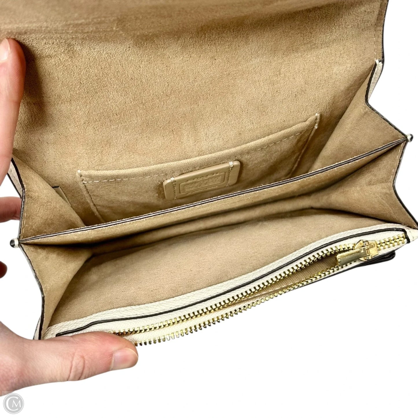 Crossbody Designer By Coach, Size: Small