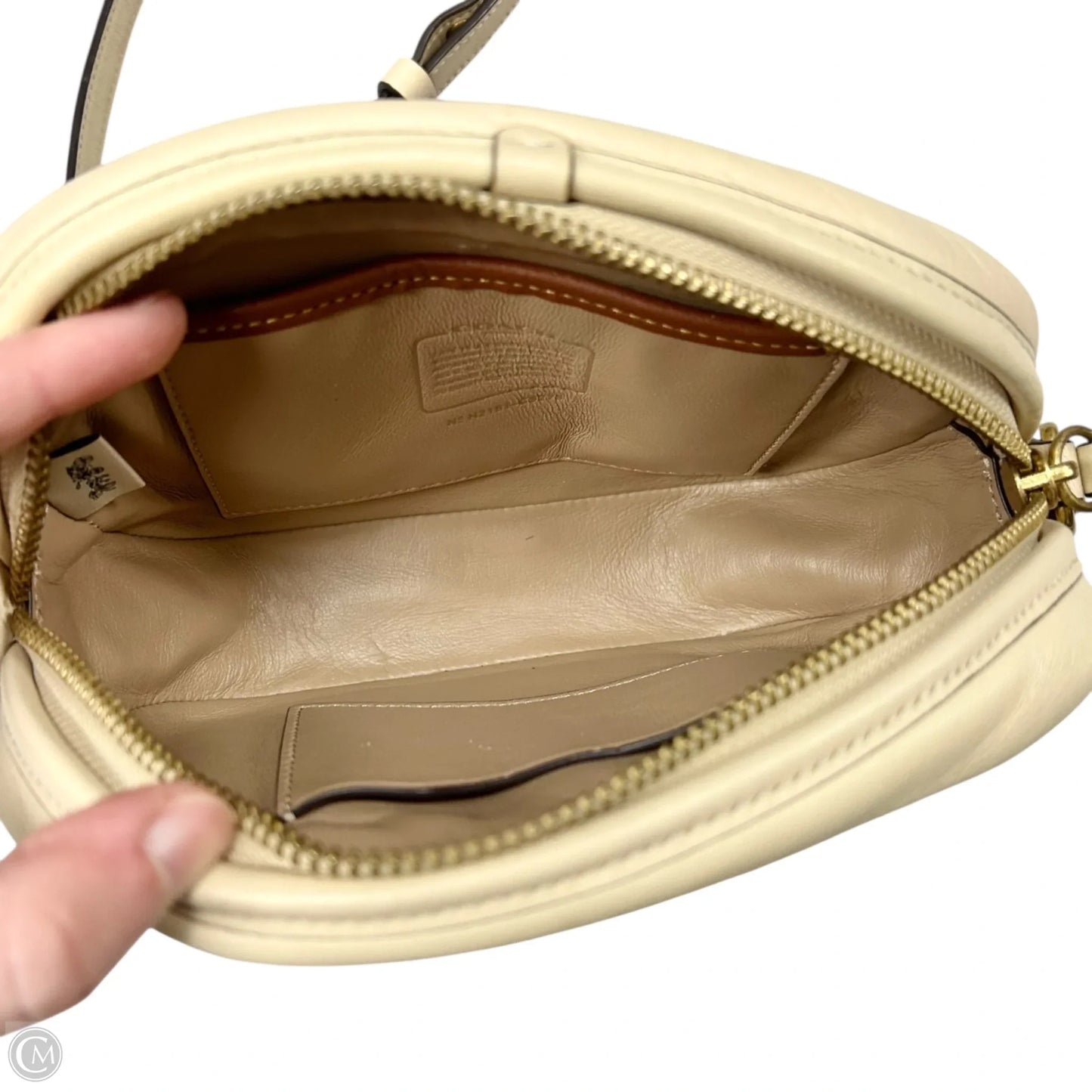 Crossbody Designer By Coach, Size: Small